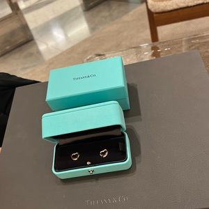 Tiffany & Co Open heart earrings